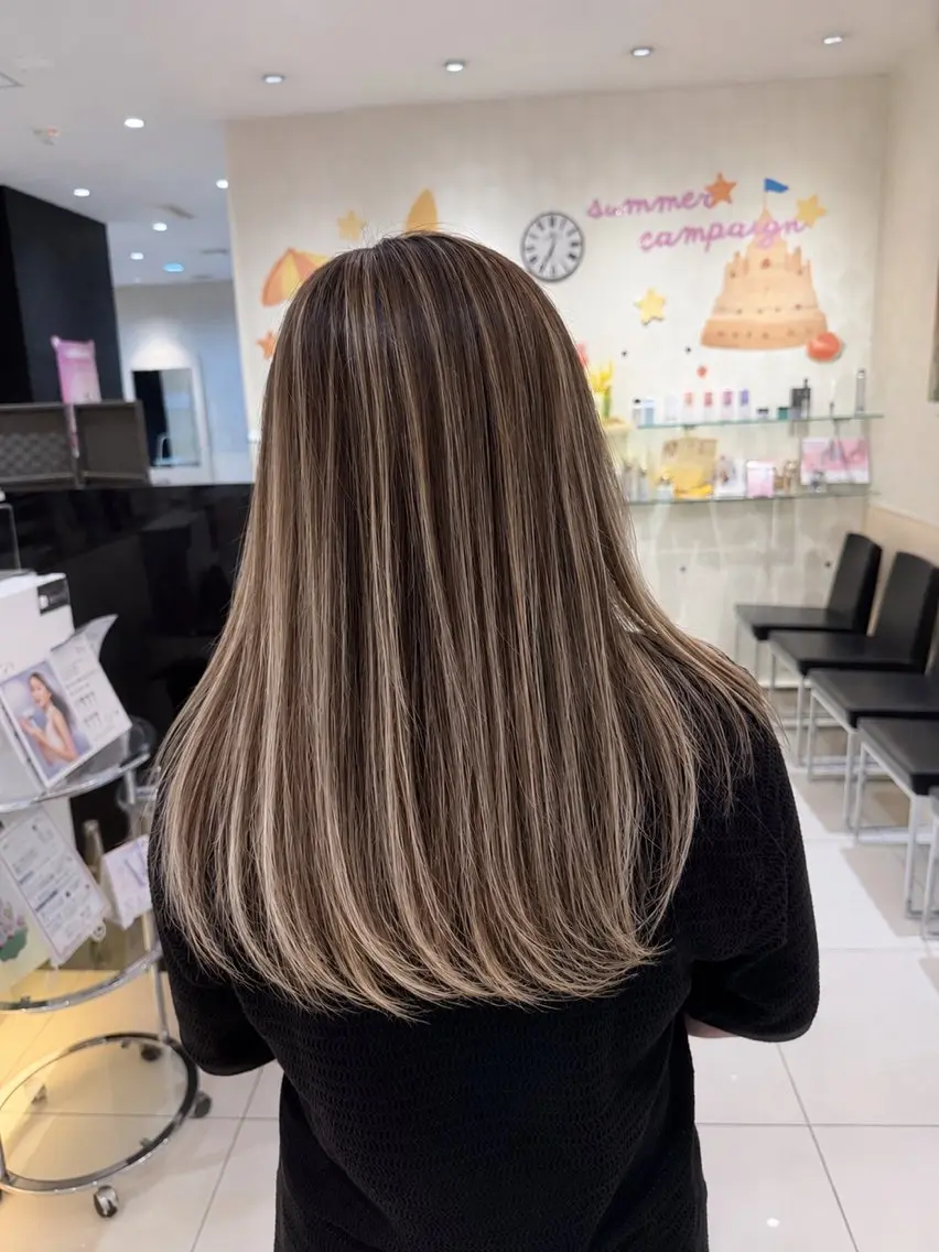 カラー ヘアカラー 神戸 大輝のヘアスタイル