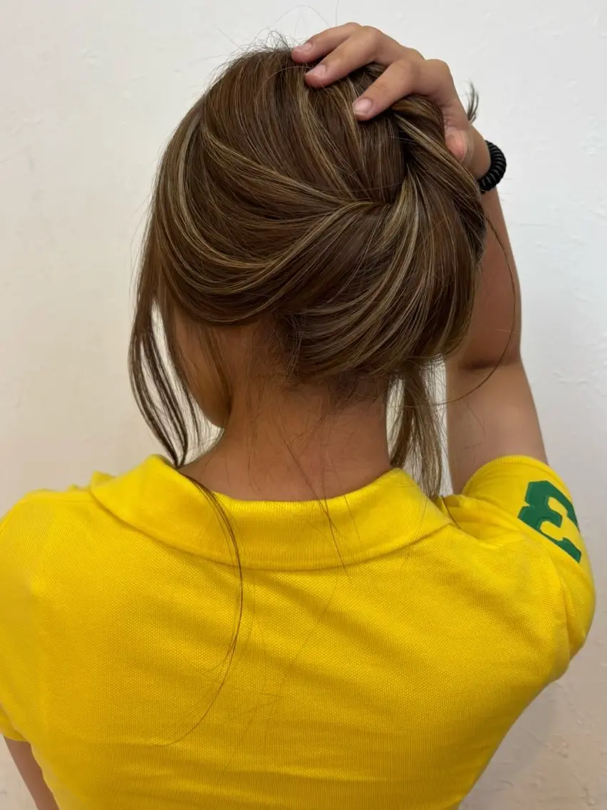 【人気No.2🫧】カット+海外風ハイライト¥24860→¥17402(30%off)の写真
