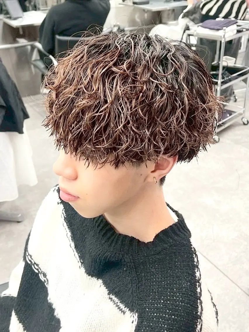 パーマ メンズ 🏁 メンズ特化 /Hinata🌼のヘアスタイル
