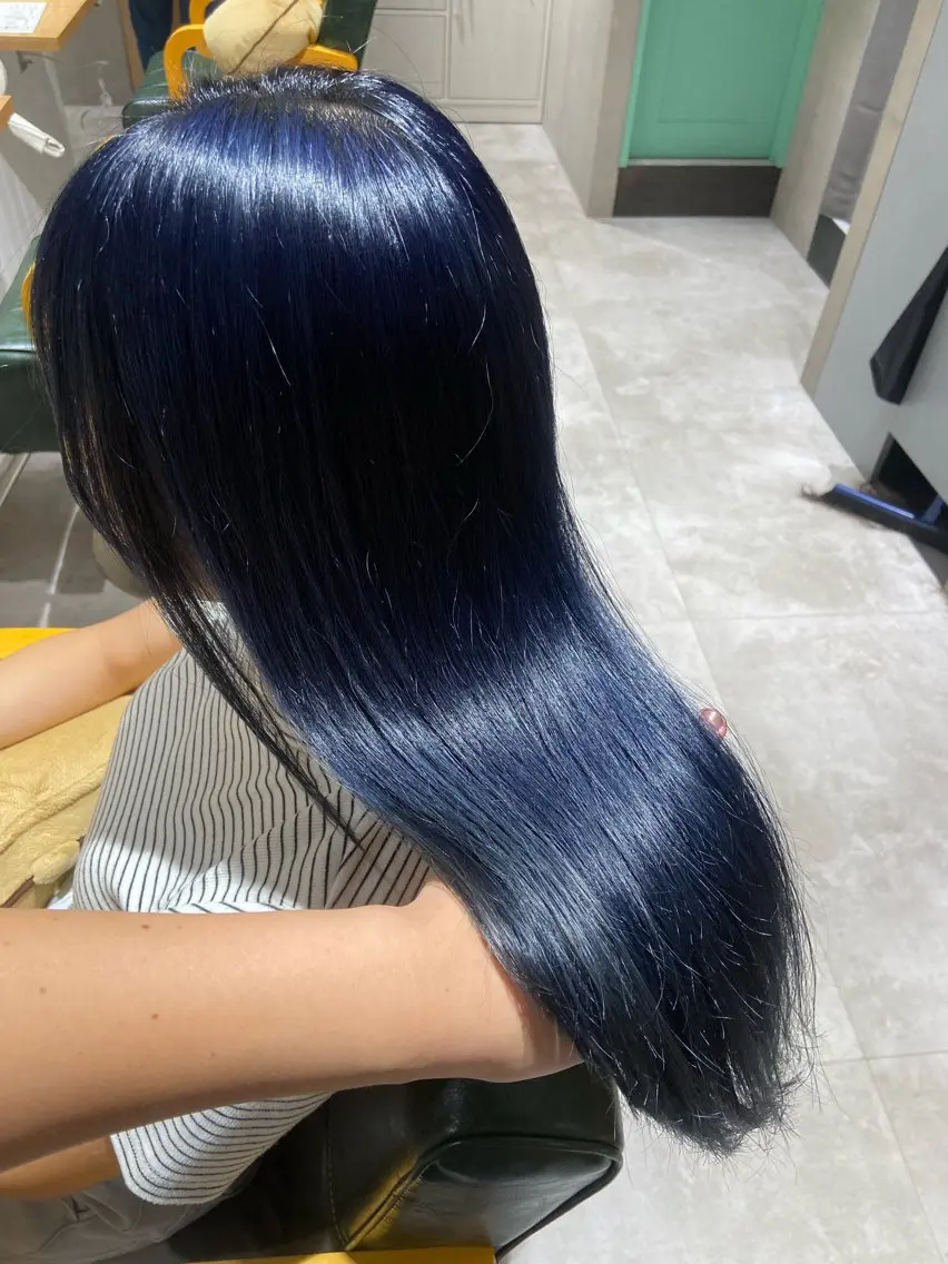 セミロング カラー 髪質改善資格保持者/ ナツミのヘアスタイル