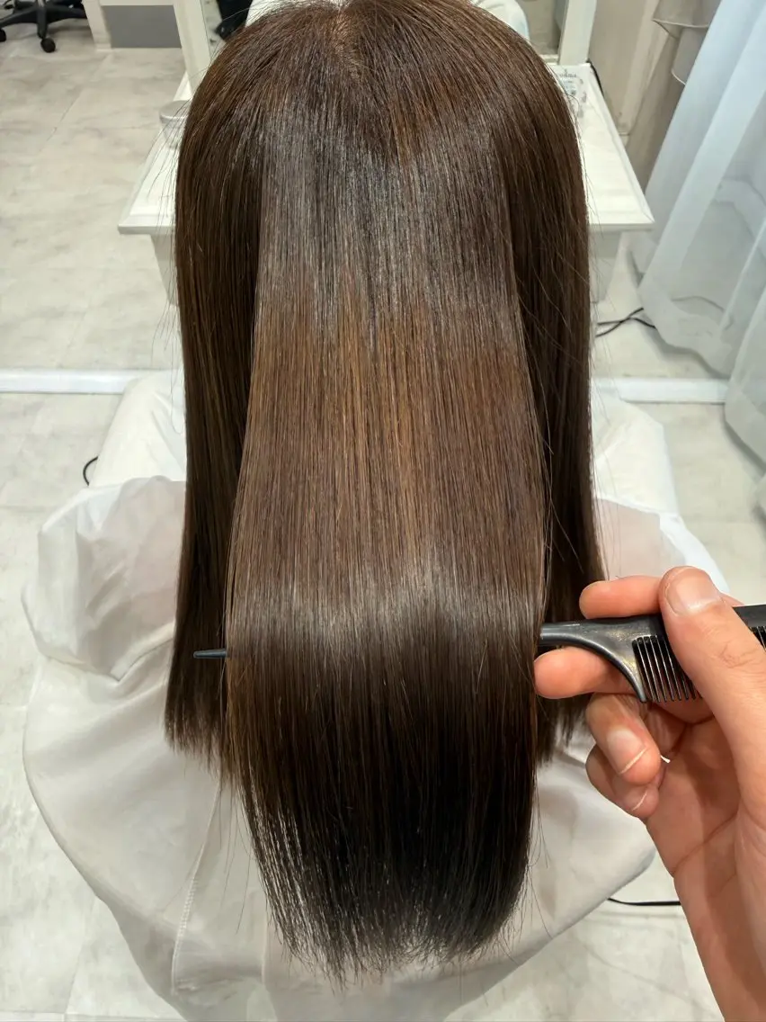 ミディアム トリートメント Barrel 天王寺 YUUのヘアスタイル