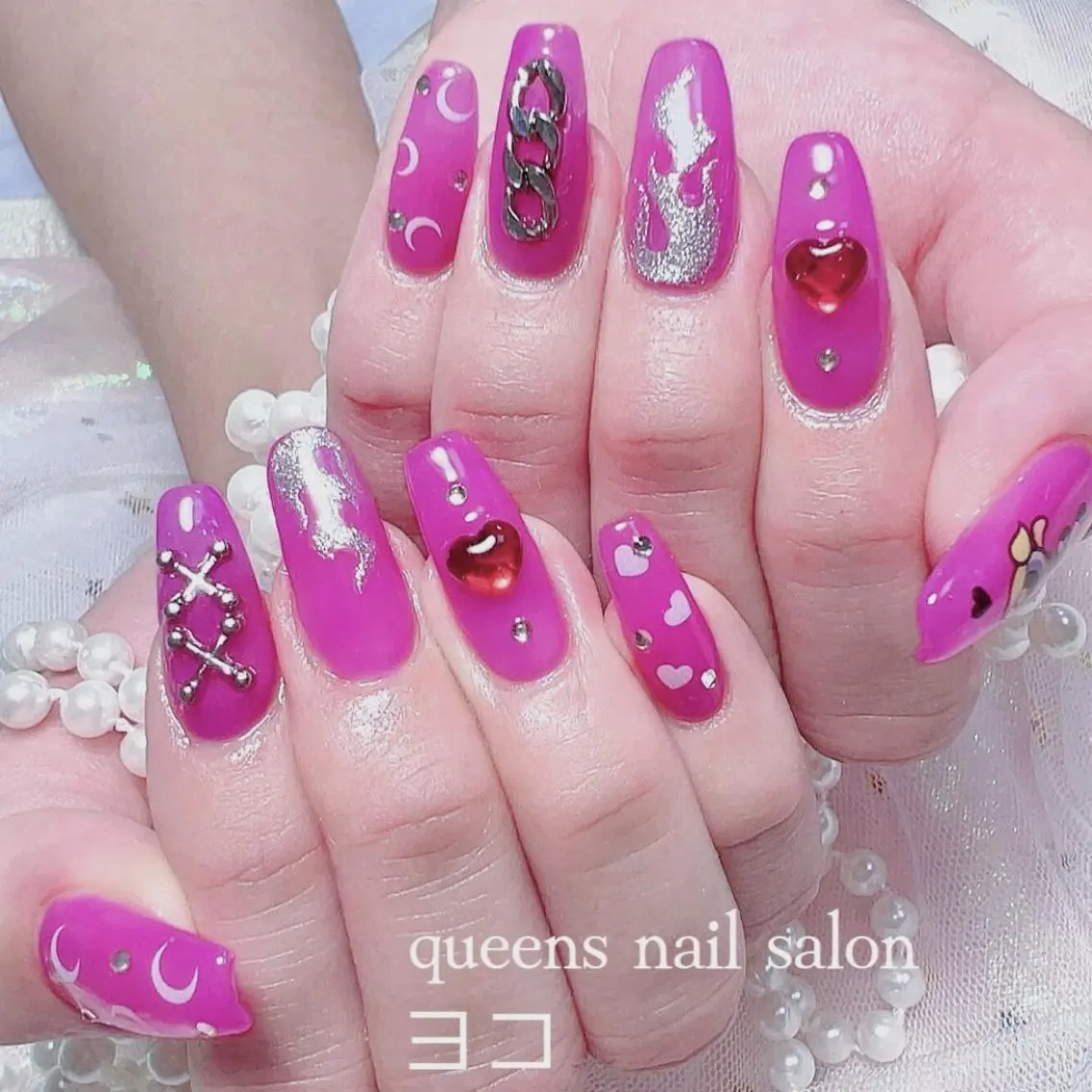 ネイル 🎀 Queens 高田馬場🎀のネイルデザイン