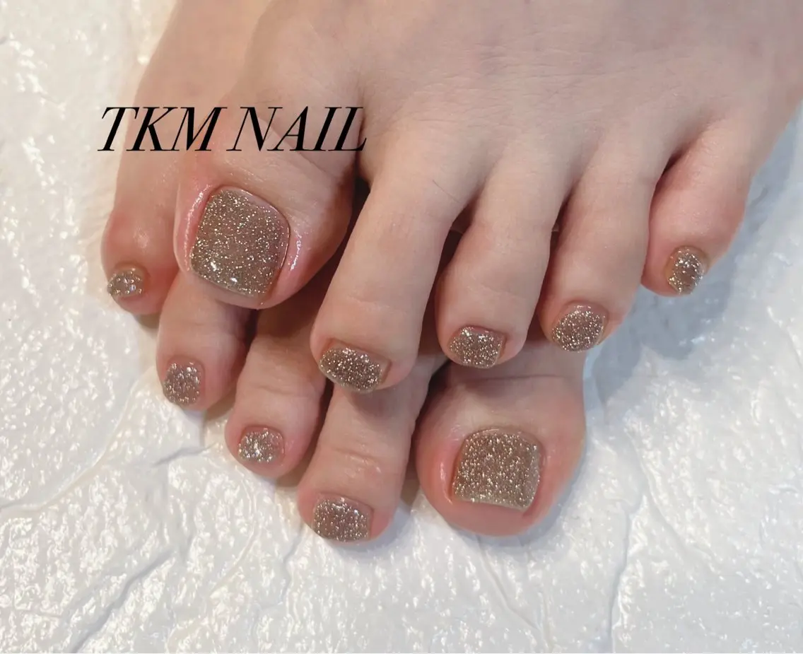 ネイル フラッシュネイル キラキラネイル ______ TKM  NAILのネイルデザイン