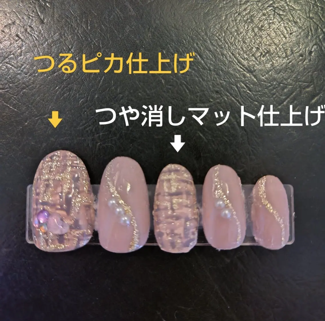 ネイル ツイードネイル GARDEN☆ 伊藤美幸のネイルデザイン