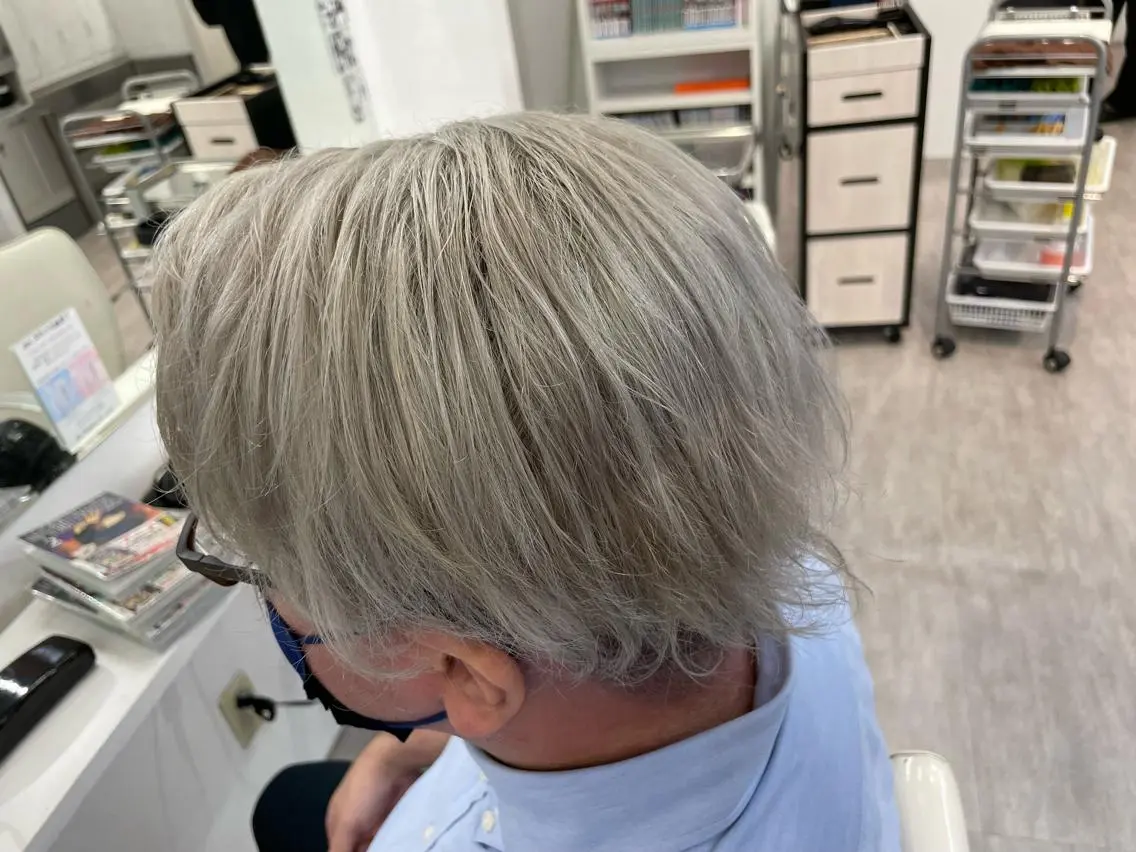 カラー メンズ カット ヘアカラー 町田No.1パーマ 特化✂︎小杉澪生のヘアスタイル