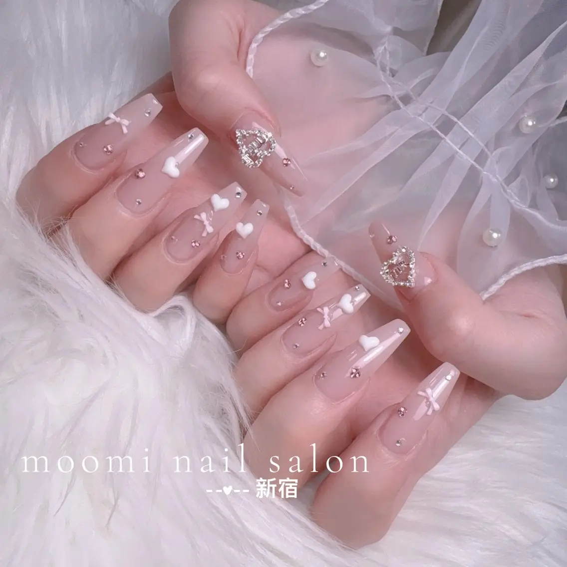 パーマ ハンドネイル moomi nail スカルプ専門のネイルデザイン