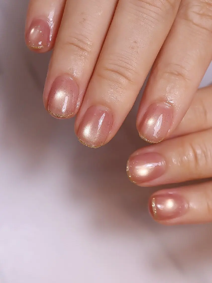 ネイル ラメ(グリッター) ストーンネイル ハンドネイル COVO  nailsalonのネイルデザイン