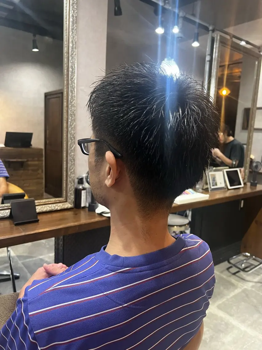 メンズ 天王町×韓国レイヤー 髪質改善 佐藤友茉のヘアスタイル