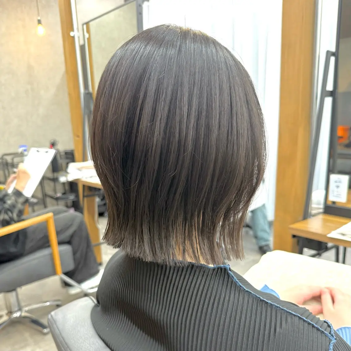 【🫧しっかりケアしたい方🫧】似合わせカット➕ミルボン4stepトリートメント《ホームケアトリートメント付き》の写真