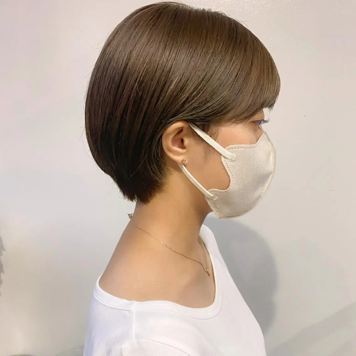 ショート カット トリートメント 中屋恵美⁑透明感 カラー⁑ナチュラルのヘアスタイル