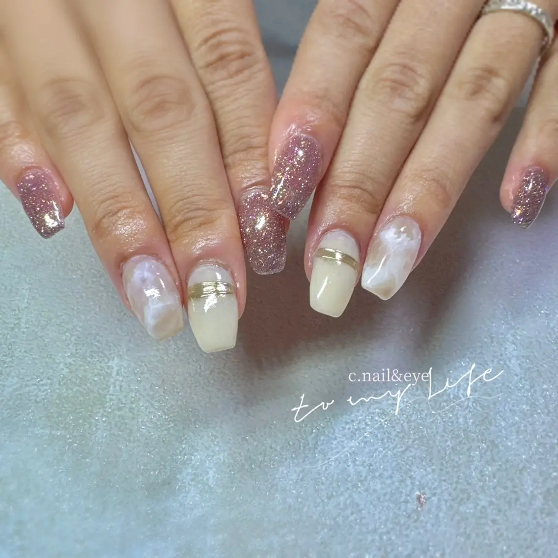 ネイル ハンドネイル C.Nail &Eyeのネイルデザイン