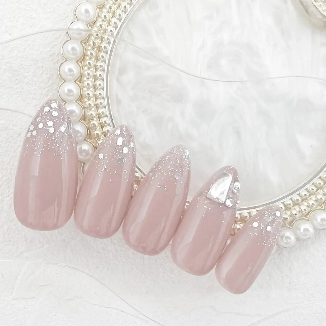 ネイル オフィスネイル シンプルネイル rouse nail RISATOのネイルデザイン