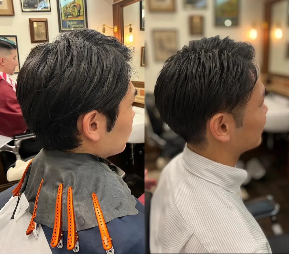 カット+シャンプーセット+眉毛カットの写真