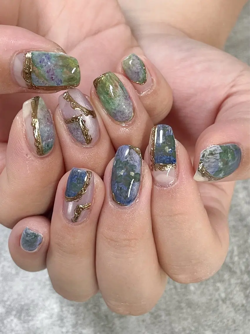 ネイル ハンドネイル FIORITURA aiのネイルデザイン