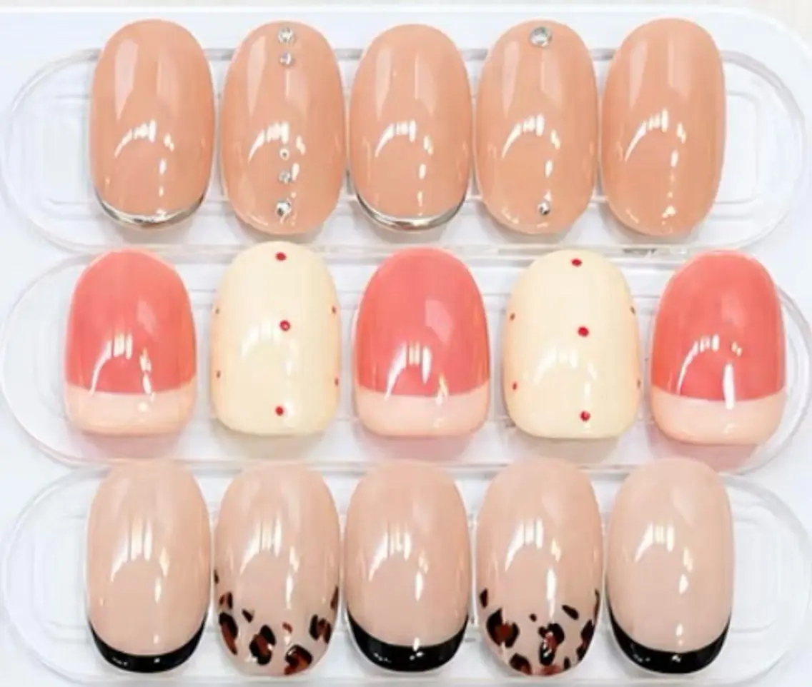 ネイル ハンドネイル H3 Nail Tsuki🦋💙のネイルデザイン