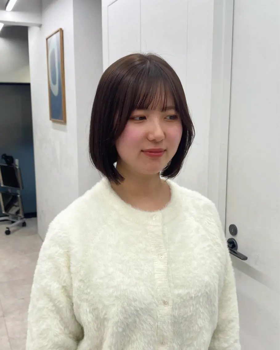 ショート カラー カット ヘアカラー トリートメント noa/ 渋谷のヘアスタイル