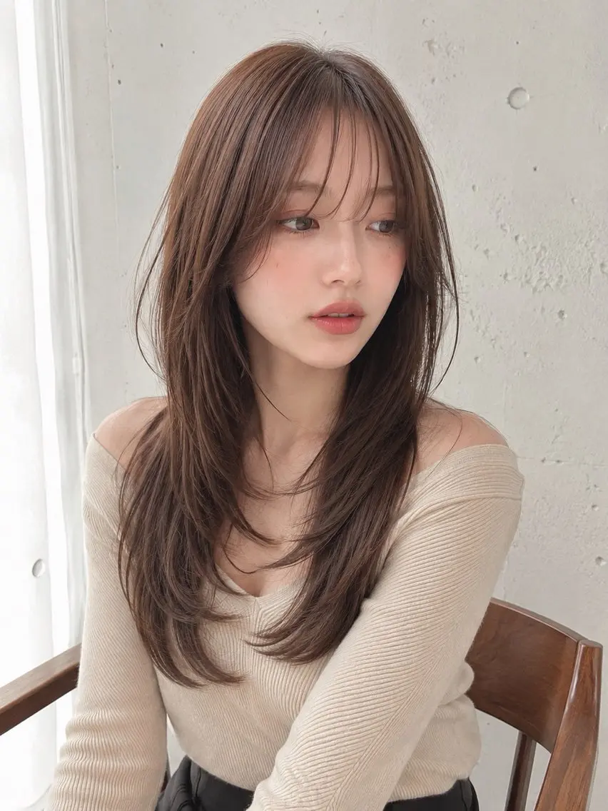 ロング pia 薬院のヘアスタイル