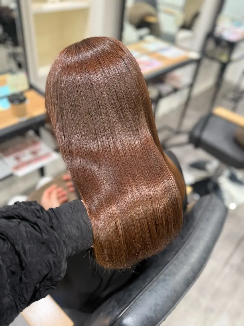 ミディアム ヘアカラー トリートメント cocotte🌿 amaneのヘアスタイル