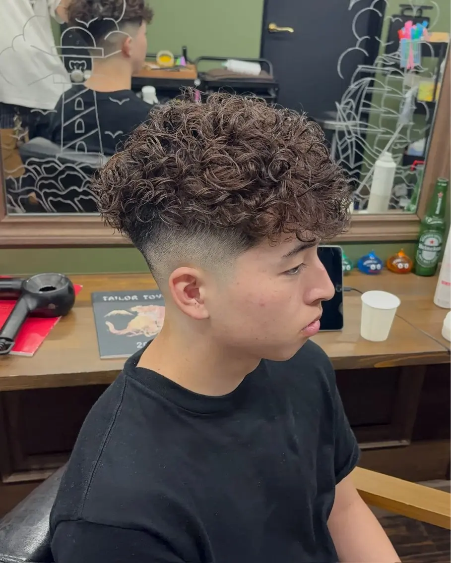 メンズ 井高 洸のヘアスタイル
