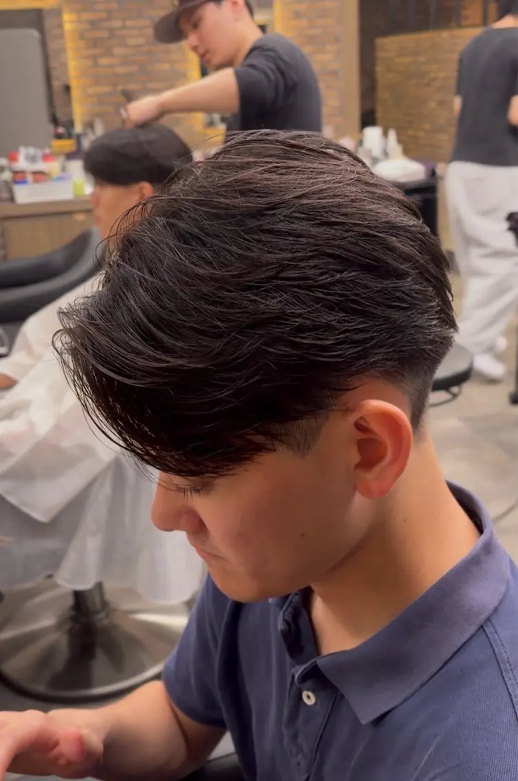 パーマ メンズ カット パーマ 【似合わせ職人】 昇陽のヘアスタイル