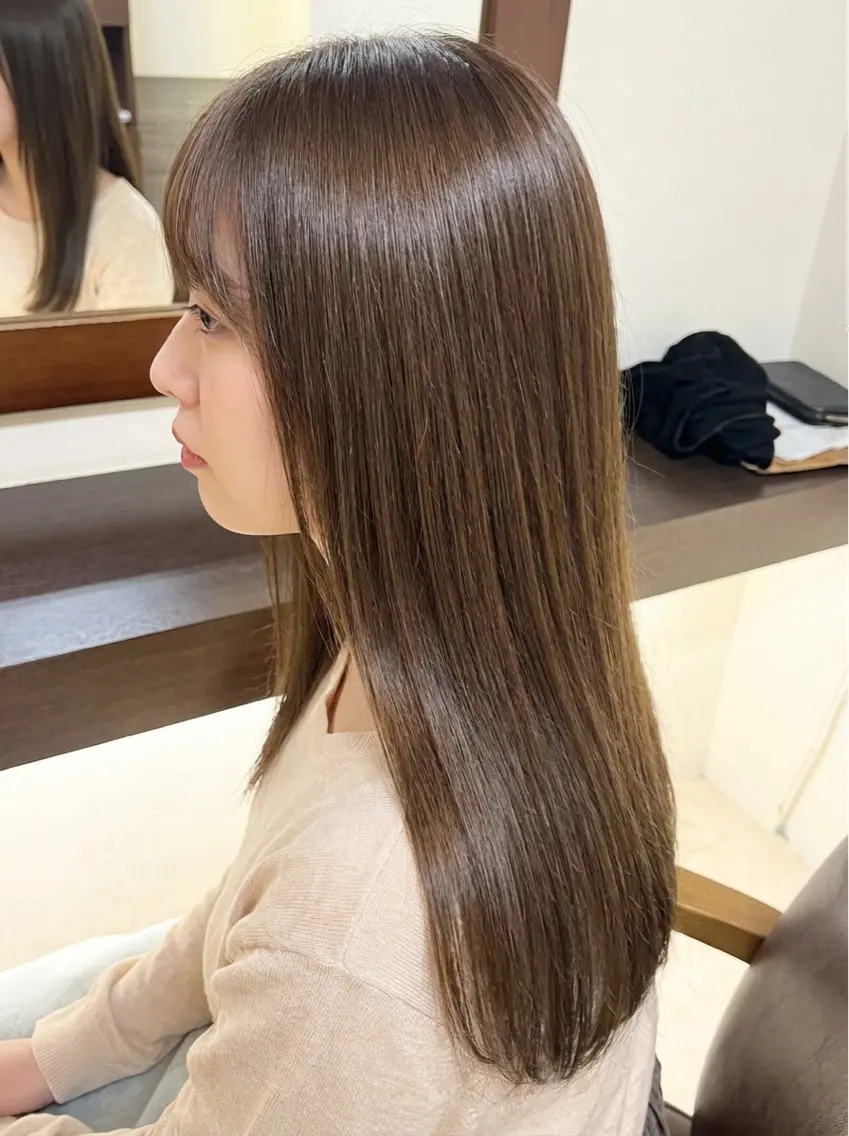 カラー ヘアカラー トリートメント 🐣なな Wカラーモデル募集中のヘアスタイル