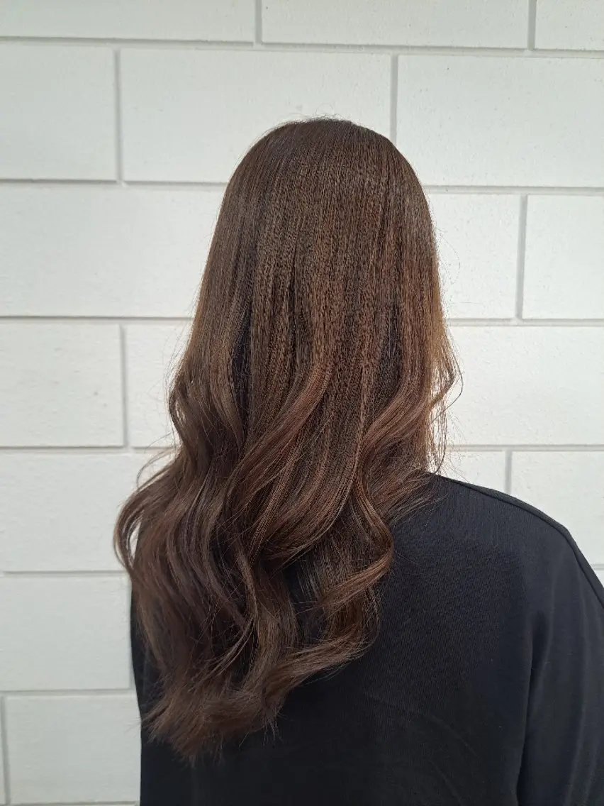 ロング カラー ヘアカラー 松島 冬浬のヘアスタイル