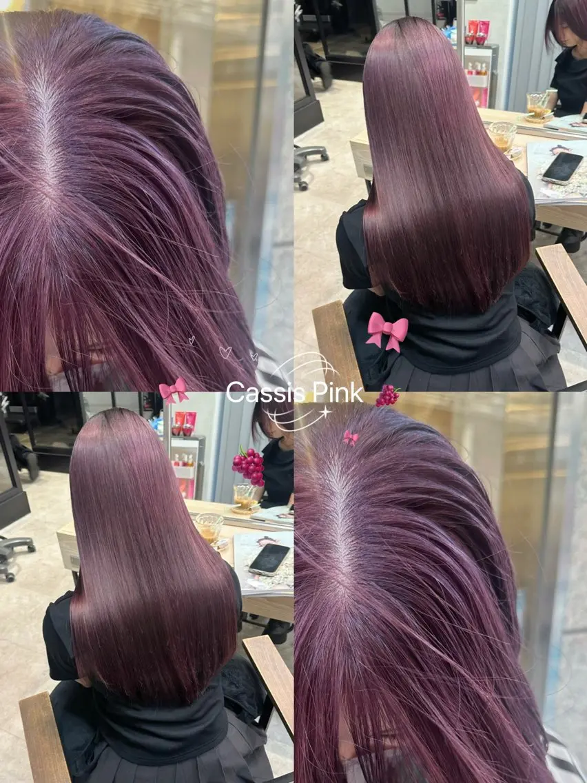 ロング カラー ブリーチ ヘアカラー 🎀透明感˖⊹あすか 東橋本🪄︎︎⸝‪⸝のヘアスタイル