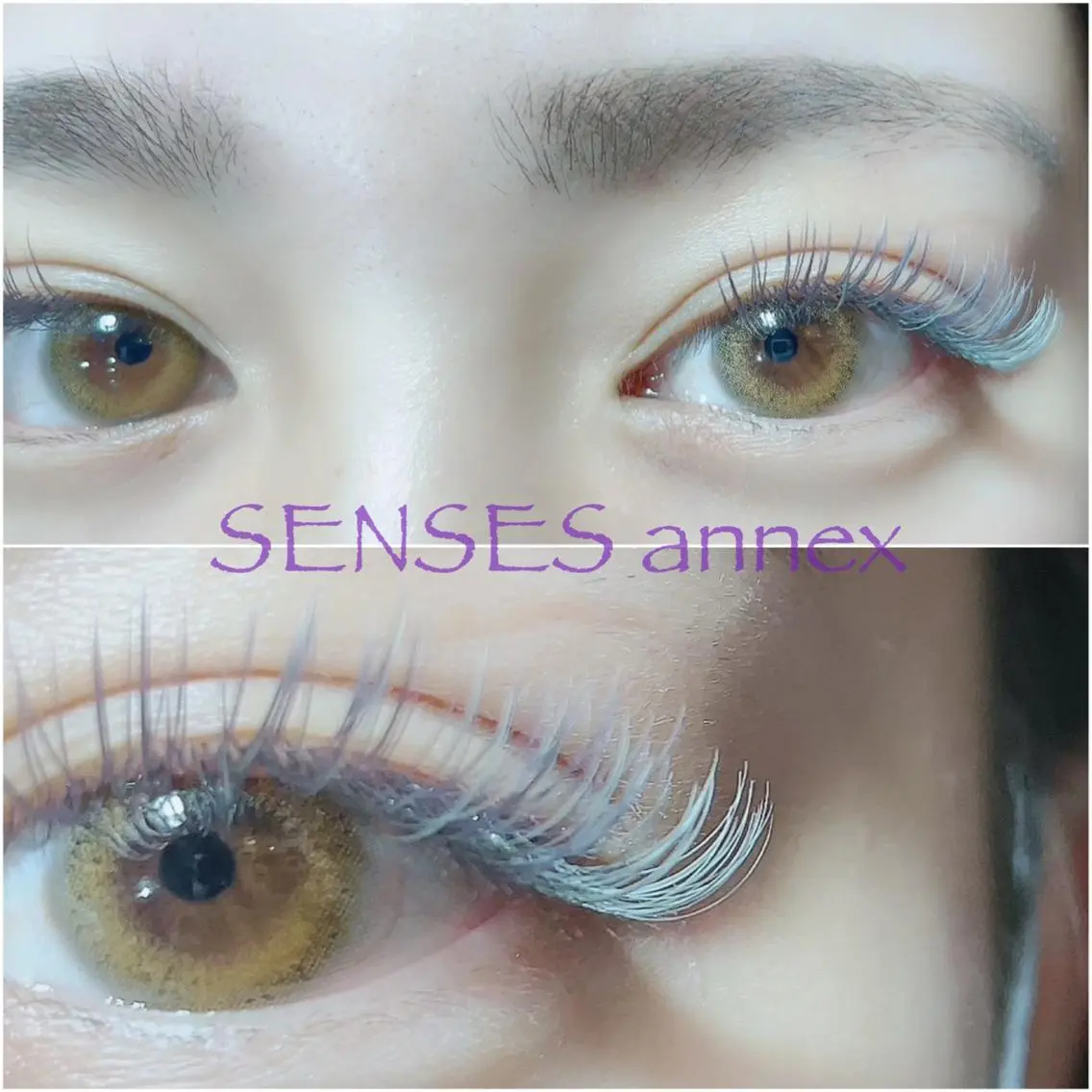 マツエク・マツパ フラットラッシュ マツエク SENSES_ WAKAのマツエク・マツパデザイン