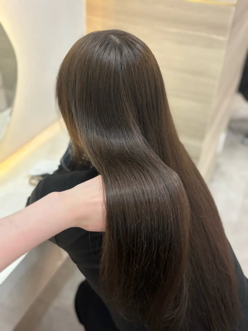【💫期間限定💫】透明感カラー➕保湿トリートメント✨必ず詳細をご確認ください!の写真