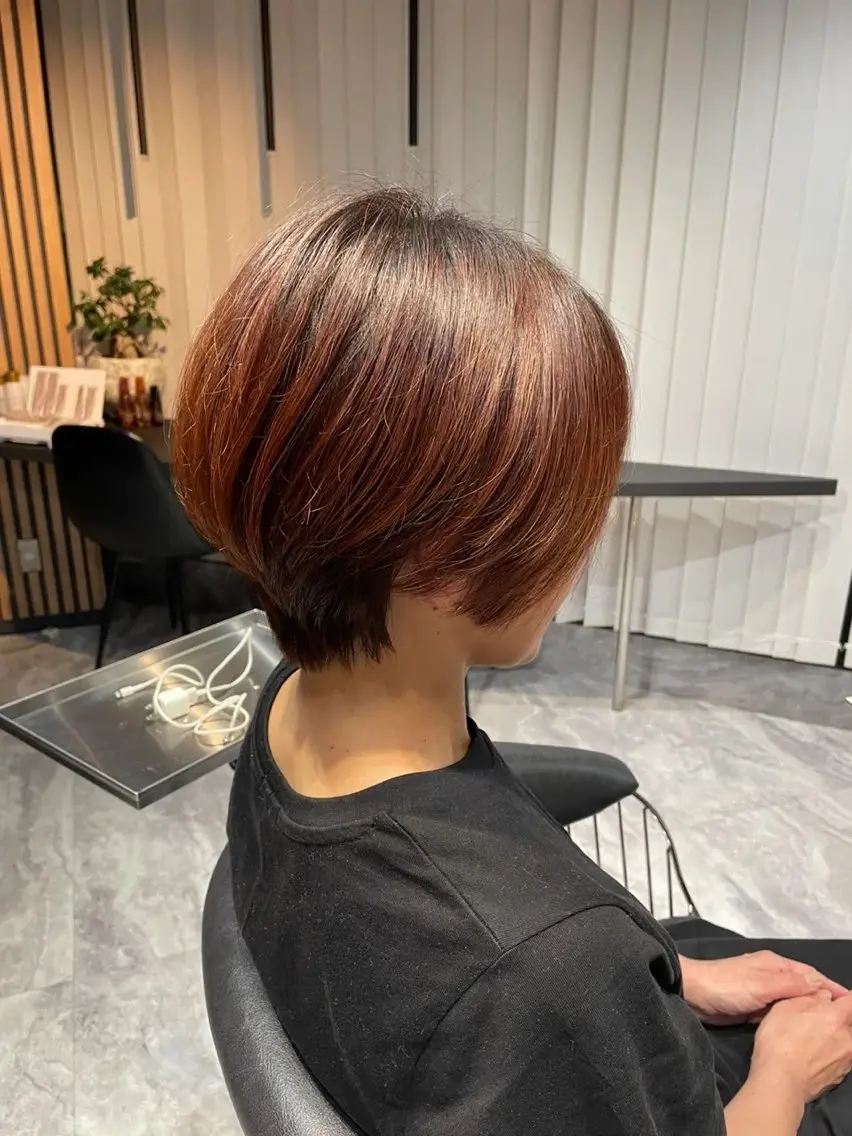 ショート 🎀無料カットモデル 🎀銀座/akaneのヘアスタイル