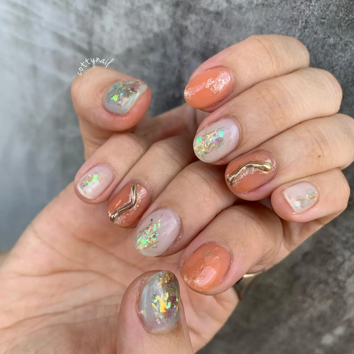 ネイル アートネイル ジェルネイル ニュアンスネイル cottynail -miki-のその他イメージ