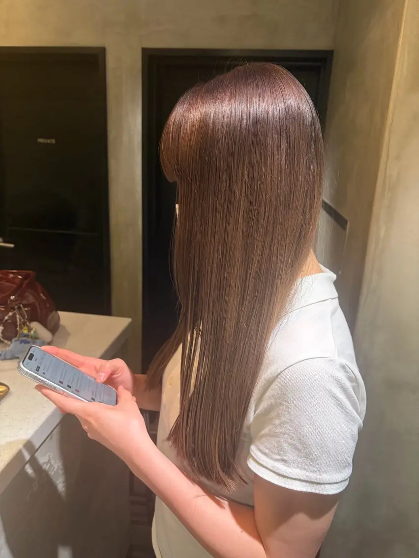 カラー ヘアカラー ナカザワ アコのヘアスタイル