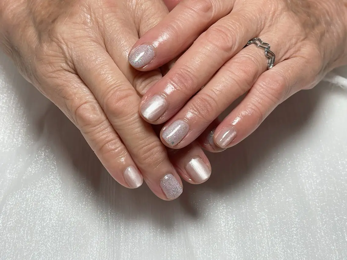 ネイル ハンドネイル nail salon 紬のネイルデザイン