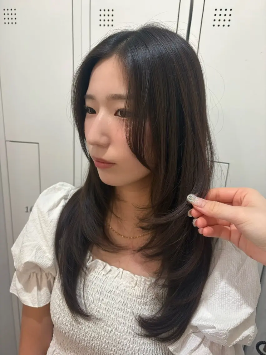 ロング レイヤーカット カノエ小郡店 /konocaのヘアスタイル