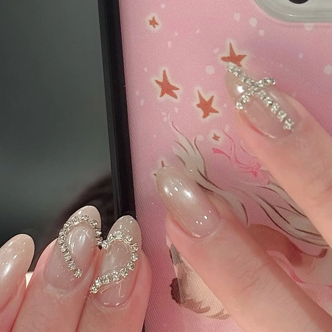 ネイル フットネイル フレンチネイル グラデーション 氷ネイル・うるうるネイル 韓国ネイル ハンドネイル Mixx Nail_ Studioのネイルデザイン