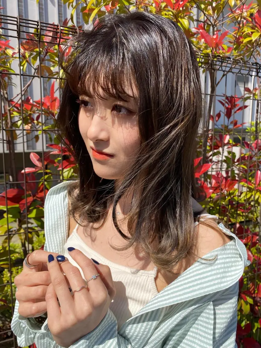 透明感の出るAVEDAカラーとトリートメントで艶髪に👶🏻🍼の写真
