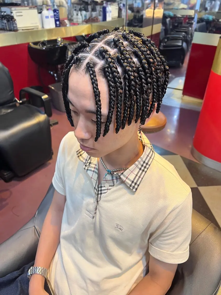 ショート ヘアアレンジ ヘアセット 横浜カラーパーマ 特殊/ 平林侑馬のヘアスタイル
