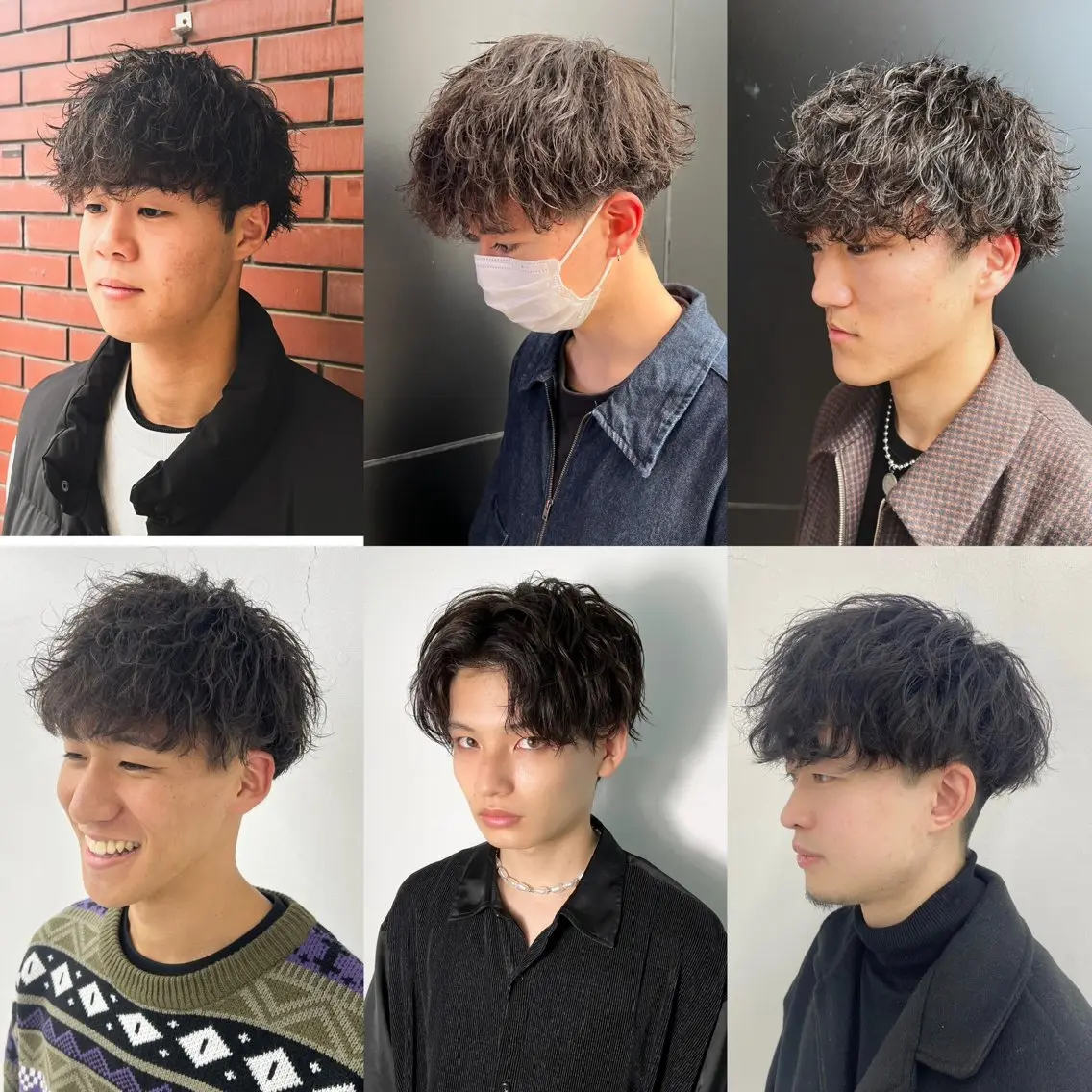 【垢抜け】【王道】デザインカット+ツイストスパイラルパーマ+トリートメントの写真