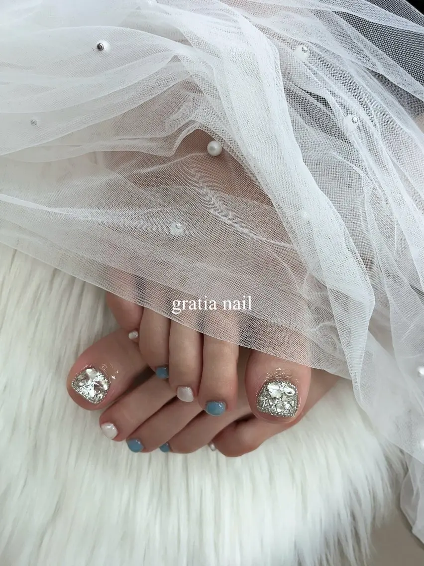 ネイル フットネイル gratia salonのネイルデザイン