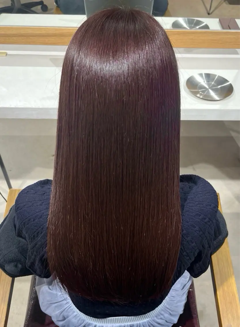 ロング カット ヘアカラー トリートメント 🪞笹川 🪞のヘアスタイル