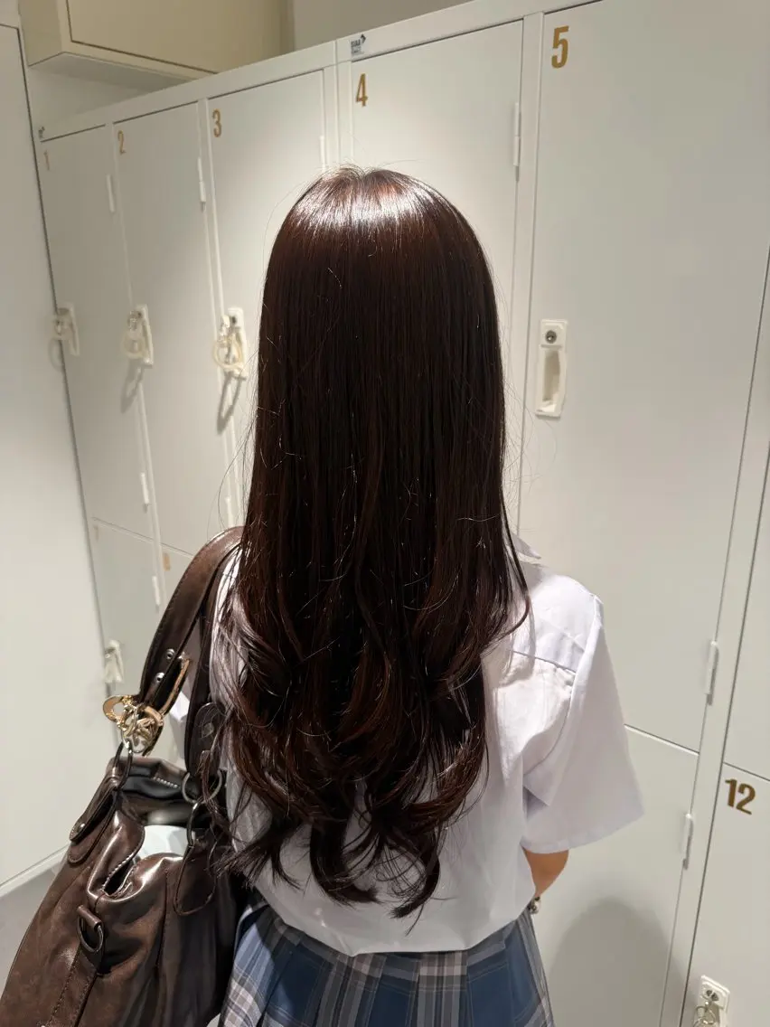 ロング カラー ヘアカラー カラー/メンズカット 🌟なるみももかのヘアスタイル