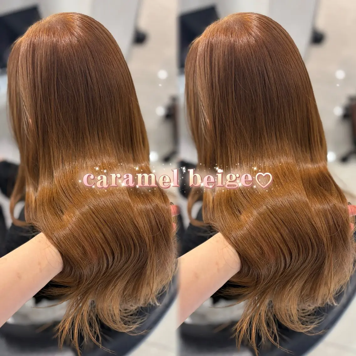 ロング カラー ベージュカラー 透明感カラー 顔まわりレイヤー レイヤーカット ヘアカラー トリートメント レイヤー/ハイトーン 🤍reina🤍のヘアスタイル