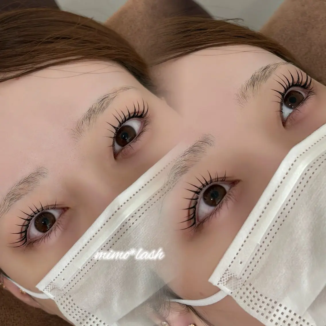 パーマ マツパ mimo*lash 🍒sakura🍒のマツエク・マツパデザイン