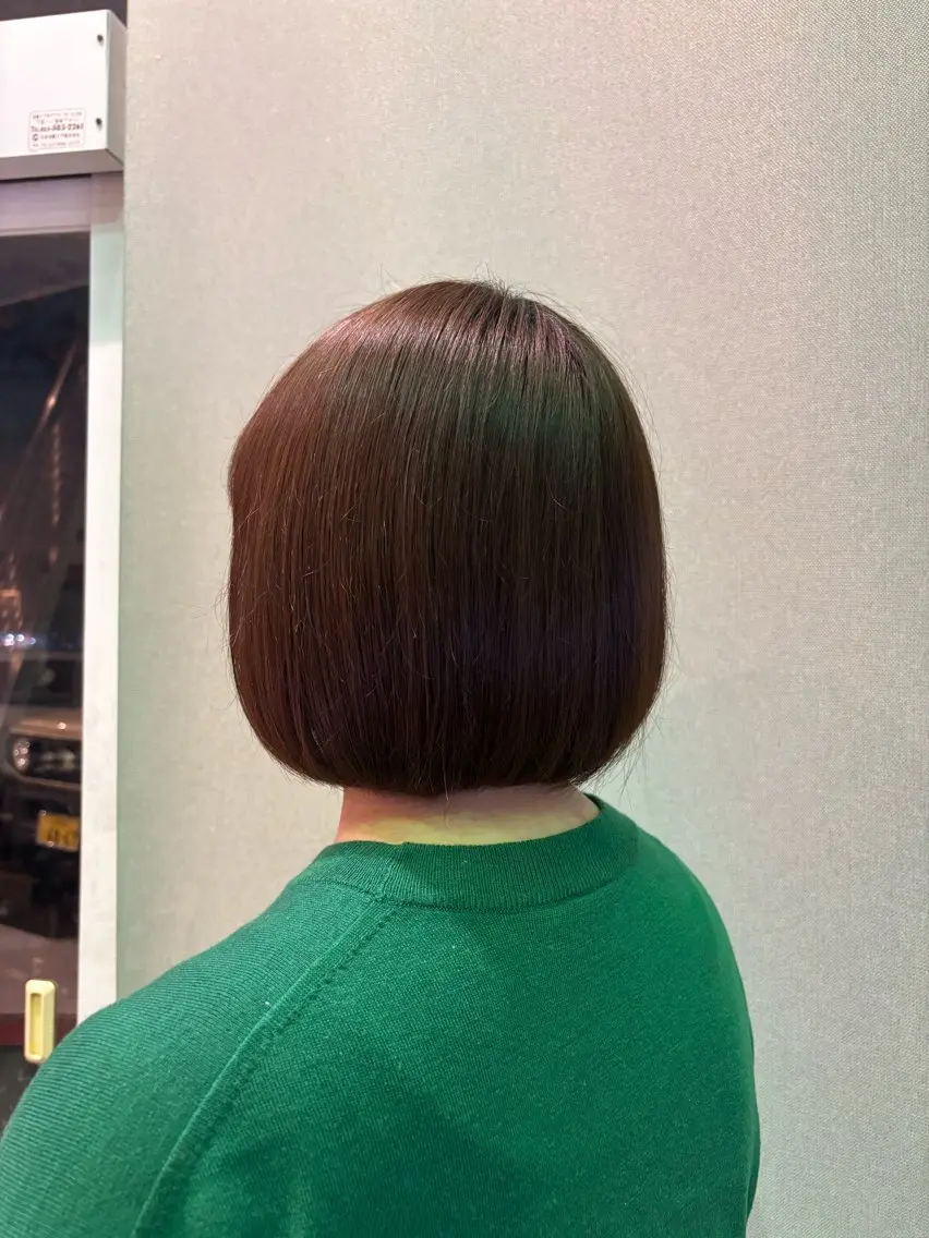 ショート ボブ カット 古田 穂香/似合わせカラーのヘアスタイル