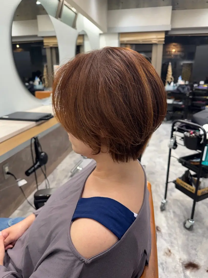 ショート Peyp博多 SORAモデル募集のヘアスタイル