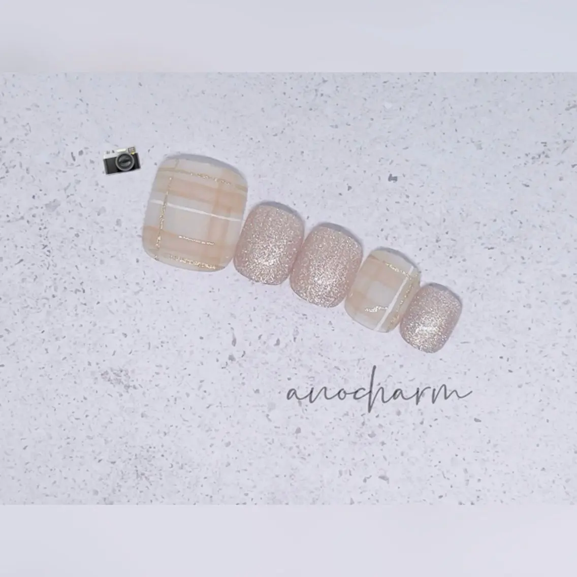 ネイル フットネイル anocharm _annaの眉毛・アイブロウイメージ