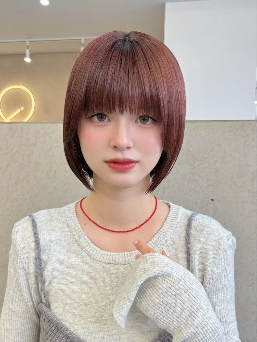ショート 紅葉☘ ̖́- /似合わせカットのヘアスタイル