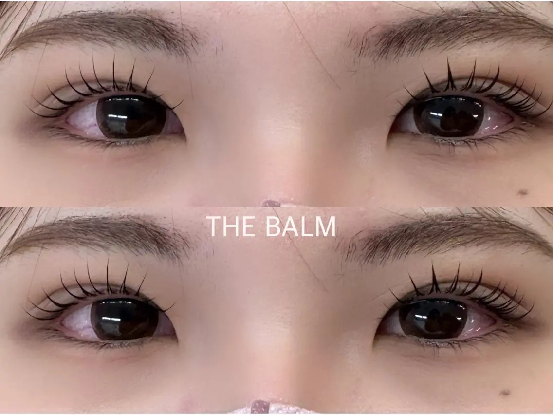 マツエク・マツパ 一重×まつ毛パーマ THE BALM🦋 秋枝のマツエク・マツパデザイン