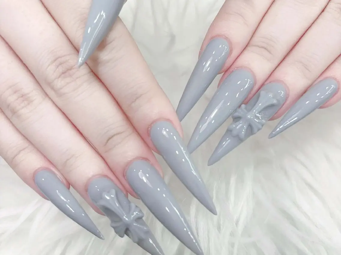 ネイル 長さ出し 韓国ネイル スカルプネイル ワンホンネイル ハンドネイル ハンドケア MUNI🎀 NAIL のネイルデザイン