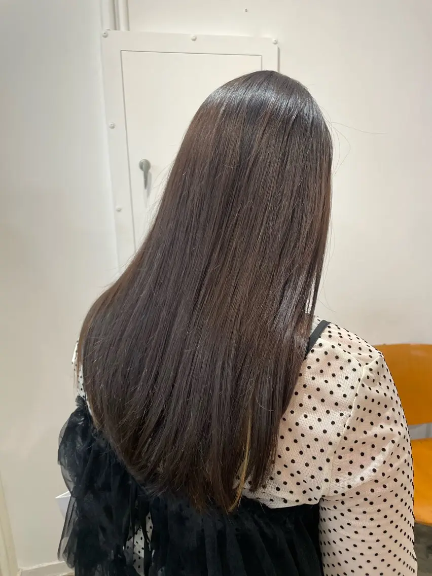 【8.9.月限定】人気No.1✨自然な仕上がりの縮毛矯正の写真